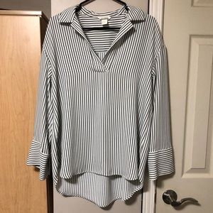 H&M striped blouse